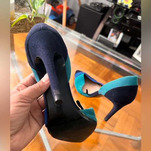 Zara shoes size 38, blue , green , black colour - Picture 4 of 6